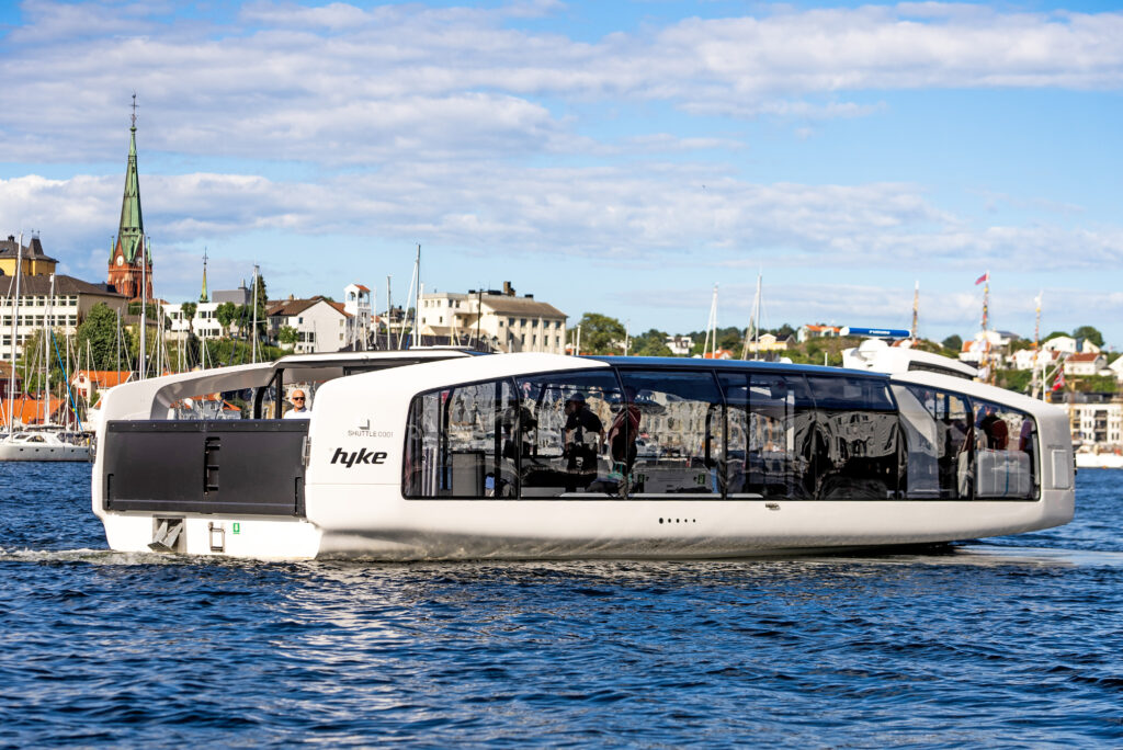 A Norwegian electric ferry